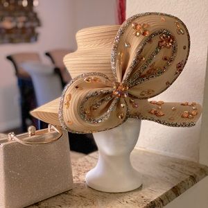 Elegant church hat for women